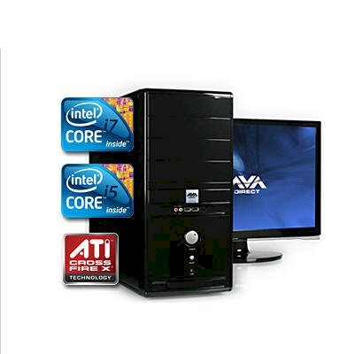 Máy tính Desktop Avadirect Desktop DTS-CI5-CFD3XTP (Intel Core i5-760 2.8GHz, RAM 4GB, HDD 1TB, Radeon HD 6750, Không kèm màn hình)