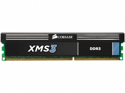 Corsair XMS3 (CMX8GX3M4A1600C9) - DDR3 8GB (4x2GB) - Bus 1600Mhz - PC3-10600