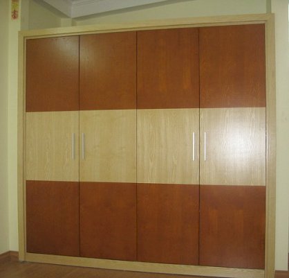 Tủ quần áo gỗ công nghiệp phủ Veneer Goldspace GS02