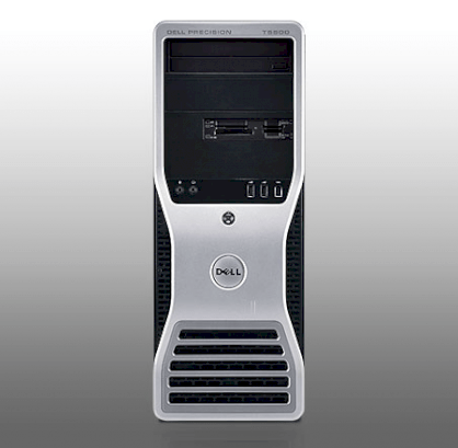 Dell Precision T5500 Tower Workstation X5660 (Intel Xeon X5660 2.80GHz, RAM 4GB, HDD 1TBGB, VGA NVIDIA Quadro 4000, Windows 7 Professional, Không kèm màn hình)  