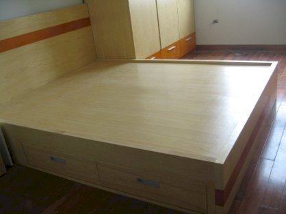 Bộ giường, tủ, bàn phấn GTP03