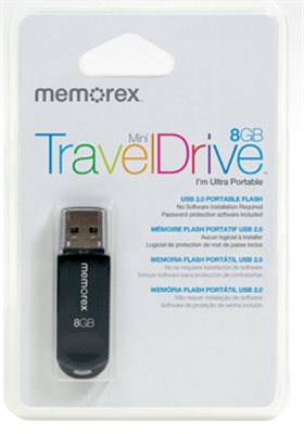 Memorex Mini TravelDrive 8GB