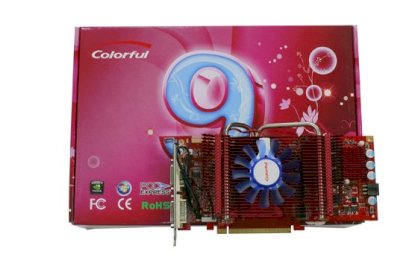 Colorful GF9800GT 512M DDR3 H10(nVidia GF9800GT, 512MB DDR3, 256bit, PCI-E 2.0)
