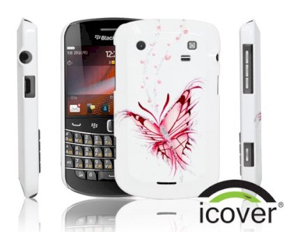 iCover BlackBerry 9900 Rubber (White)
