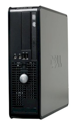 Máy tính Desktop Dell OptiPlex 740DT (AMD Athlon 4800+ 2.5GHz, 1GB RAM, 160GB HDD, VGA Nvidia QUADRO 210S, Không kèm màn hình)
