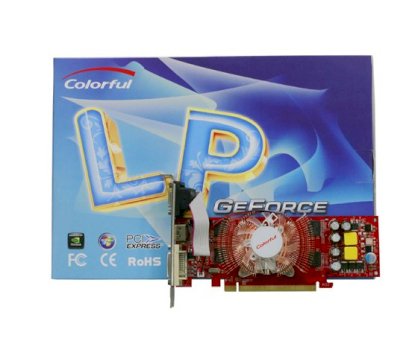 Colorful GF9500GT 256M DDR3 H10 LP(nVidia GF9500GT, 256MB DDR3, 128bit, PCI-E 2.0)