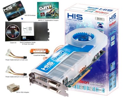 HIS 6950 IceQ H695Q2G2M (ATI Radeon HD 6950, GDDR5 2048MB, 256-bit, PCI-E 2.1)