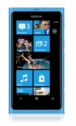 Nokia Lumia 800 (Nokia Sea Ray) Cyan