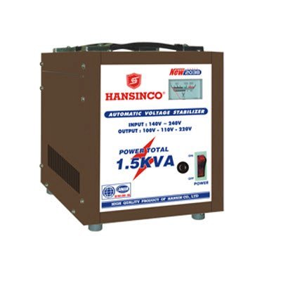 Ổn áp kiểu đứng HANSINCO 1.5KVA (140V-240V)