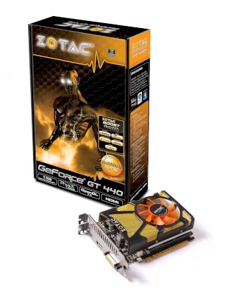 ZOTAC ZT-40703-10L (NVIDIA GeForce GT 440, GDDR3 1GB, 128-bit, PCI-E 2.0)