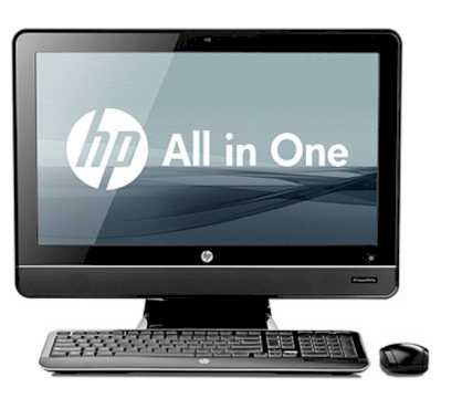 Máy tính Desktop HP Compaq 8200 Elite AiO Desktop PC - LN055AV G620 (Intel Pentium G620 2.60GHz, RAM 2GB, HDD 500GB, VGA Intel HD Graphics, Màn hình 23inch diagonal Full HD, Windows 7 Professional 32-bit)