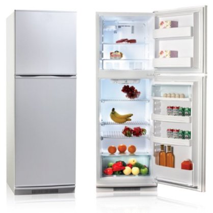Tủ lạnh Midea HD-338FWS Silver