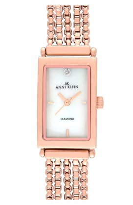 Đồng hồ đeo tay AK Anne Klein Diamond & Rose Gold Watch AK03