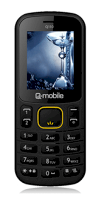 Q-mobile Q110 Black Yellow