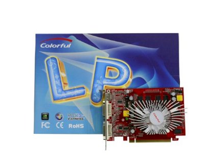 Colorful GF9500GT 1GM DDR2 H25(nVidia GF9500GT, 1024MB DDR2, 128bit, PCI-E 2.0)