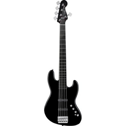 Guitar Deluxe Jazz Bass® V Active (5 String) đen