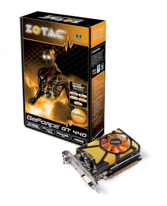 ZOTAC ZT-40701-10L (NVIDIA GeForce GT 440, GDDR5 512MB, 128-bit, PCI-E 2.0)