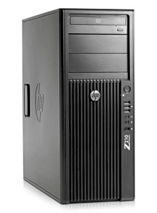 HP Z210 Workstation Windows E3-1225 (Intel Xeon E3-1225 3.10GHz, RAM 2GB. HDD 500GB, VGA Nvidia Quadro 400, Windows 7 Professional 64-bit, Không kèm màn hình)