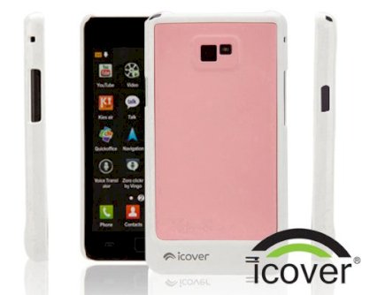 iCover Galaxy S2 Dues Vivide (Pink White)