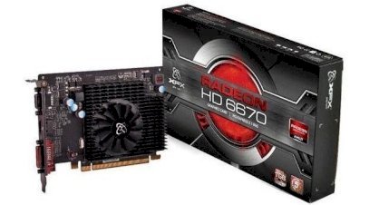 XFX HD-667X-ZGF4 (ATI Radeon HD 6670, GDDR5 1024MB, 128-bit, PCI Express 2.0)