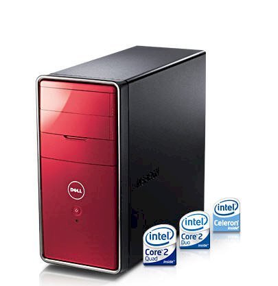 Máy tính Desktop Dell Inspiron 537 (Intel Dual Core E5700 3.0GHz, 1GB RAM, 160GB HDD, VGA Intel GMA 4500, Không kèm màn hình)