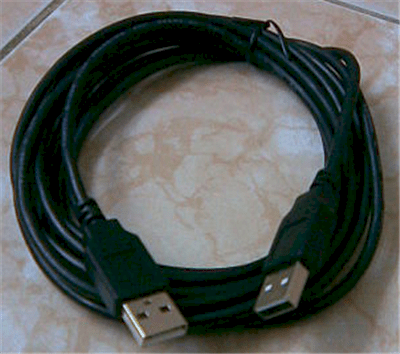 Cáp USB 2 đầu đực