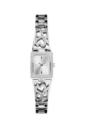 Đồng hồ Guess watch, Women's Heart Bracelet 17mm U85041L1