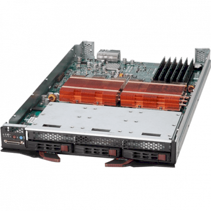 Server Cybertron Blade XV1040 Dual Dual Core Xeon (2 x Intel Xeon DP E5130 2.0GHz, Ram 6GB DDR2, HDD 1TB)