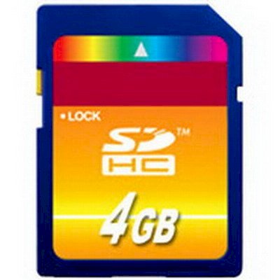 Thẻ nhớ SDHC 4GB
