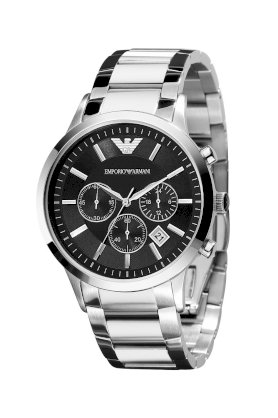 Đồng hồ Emporio Armani Watch, Men's Chronograph Stainless Steel Bracelet