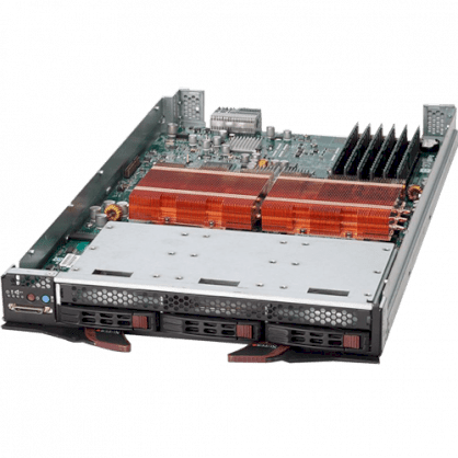 Server Cybertron Blade XVA1080 Dual Quad Core Xeon (2 x Intel Xeon DP E5405 2.0GHz, Ram 2GB DDR2, HDD 300Bx2 SCSI 10k rpm)