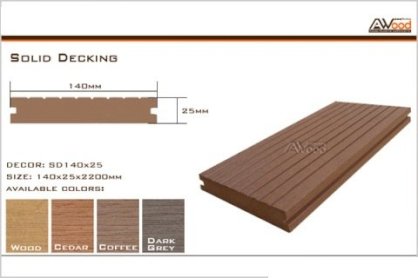 Sàn gỗ AWood SD140x25mm