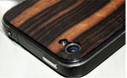 Miếng dán gỗ cao cấp cho iPhone 4