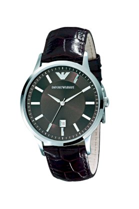 Đồng hồ Emporio Armani Watch, Men's Brown Leather Strap AR2413