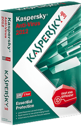 Kaspersky Antivirus 2012 - 3 PCs/ năm