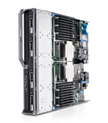 Server Dell PowerEdge M710 Blade Server X5680 (Intel Xeon X5680 3.33GHz, RAM 4GB, HDD 320GB, OS Windows Sever 2008)