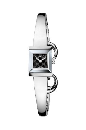 Đồng hồ Gucci Watch, Women's Swiss G-Frame Men's Stainless Steel Bangle Bracelet YA128512