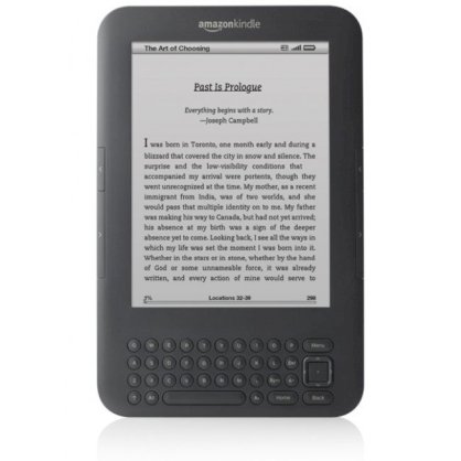 Amazon Kindle 3 Wifi, 6 inch