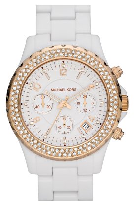 Đồng hồ Michael Kors 'Madison' Resin & Crystal HG56