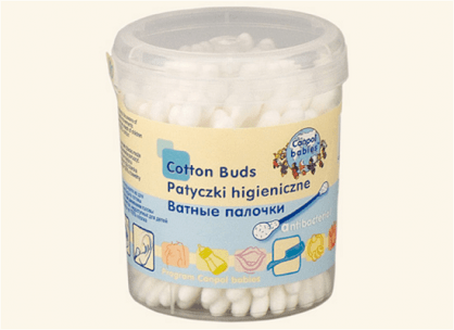 BP1955 - Bông ngoáy tai Canpol 100 cái, chất liệu Cotton, Ba Lan 3/112 
