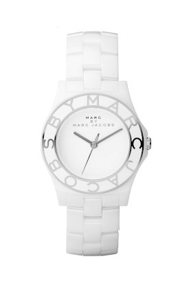 Đồng Hồ Marc by Marc Jacobs Watch, Women's White Ceramic Bracelet MBM9500