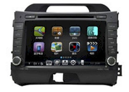 Đầu đĩa có màn hình xe New KIA SPORTAGE 2011 8inch HD GPS Caska CA191-A