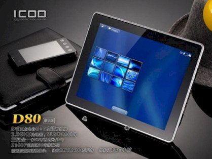  ICOO D80 (ARM Cortex A10 1.5GHz, 512MB RAM, 8GB Flash Driver, 8 inch, Android 2.3) (Trung Quốc)