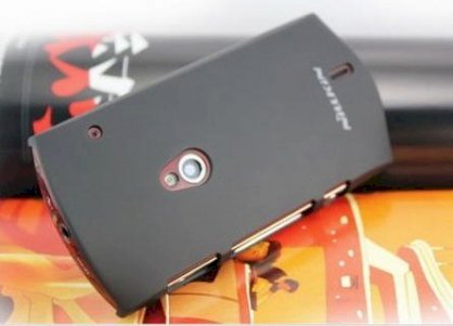 Ốp lưng nhựa sần Nillkin cao cấp cho Sony Xperia Neo Mt15i
