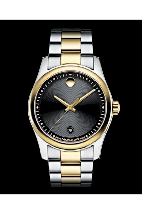 Đồng hồ Movado Watch, Men's Swiss Sportivo Two Tone Stainless Steel Bracelet 40mm 0606483