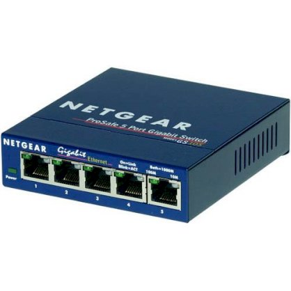 NetGear GS105 5 port Gigabit Switch