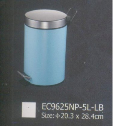 Thùng rác thép sơn tĩnh điện EC9635NP-5L-LB