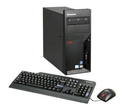 Máy tính Desktop ThinkCentre M58 (7244A36) Desktop PC (Intel Celeron E3400 2.6GHz, 2GB RAM, 250GB HDD, Intel GMA 4500, Windows 7 Home Premium 32-Bit, Không kèm màn hình)