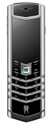 Vertu Signature Dragon Collection Stainless Steel With Emerald