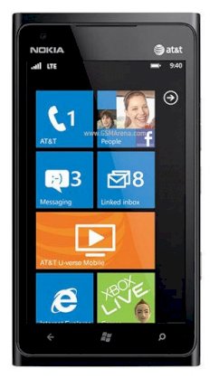 Nokia Lumia 900 (Nokia Lumia 900 RM-808) (For AT&T) Black